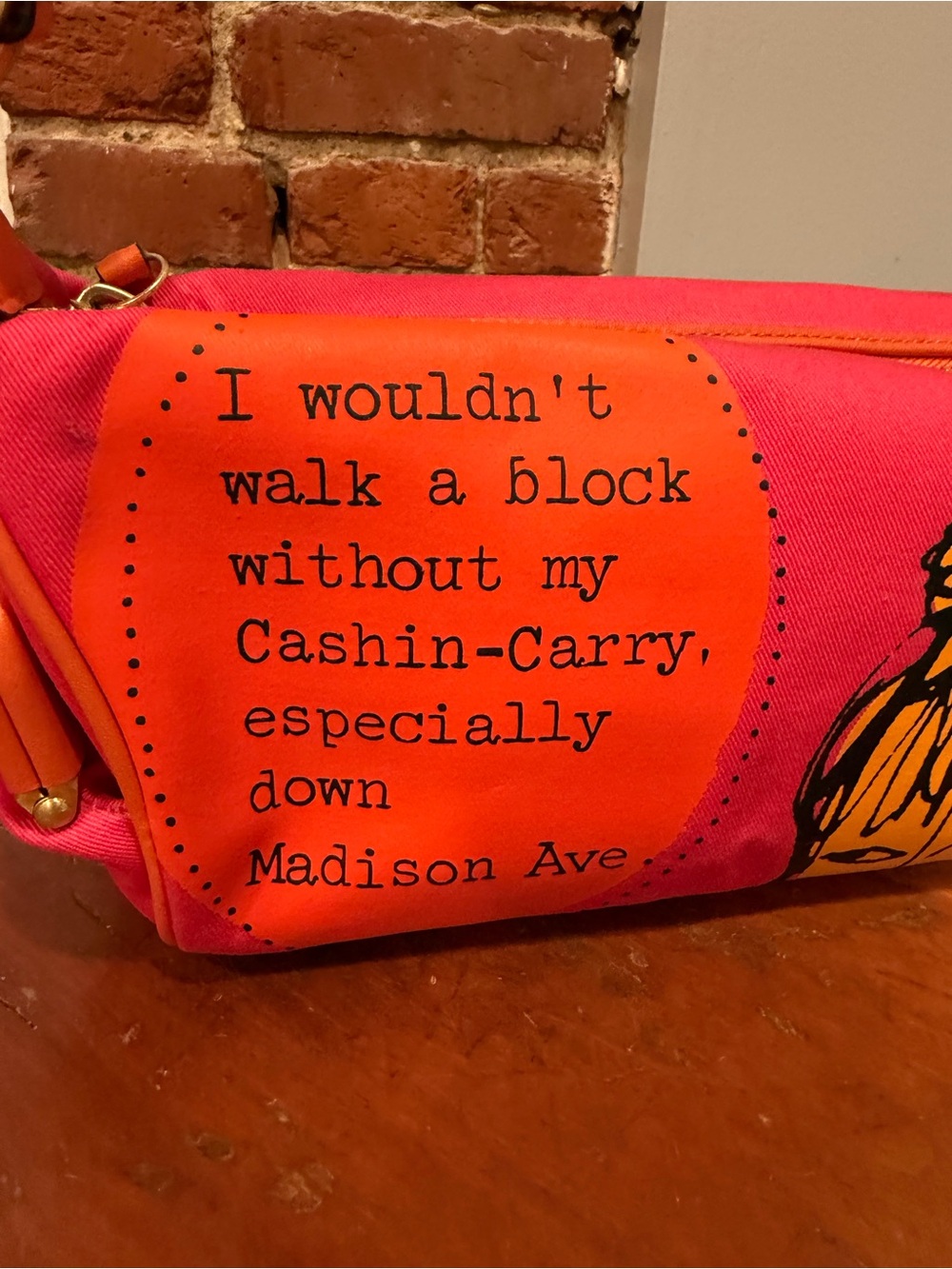 RARE Y2K Coach Bonnie Cashin Carry Kisslock Mini Shoulder Bag Pink Orange 42583 - Picture 11 of 16